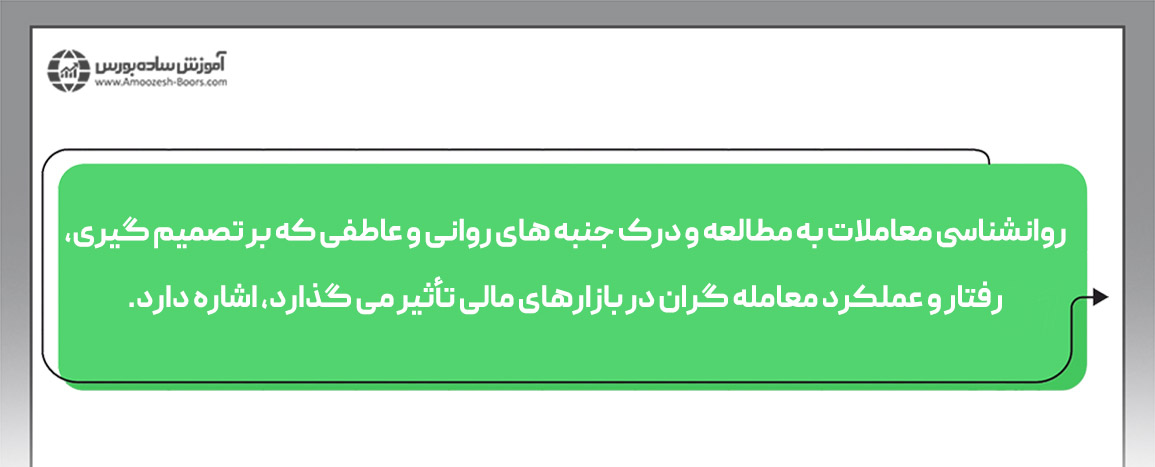 چرا معاملهگران روانشناسی را نادیده میگیرند